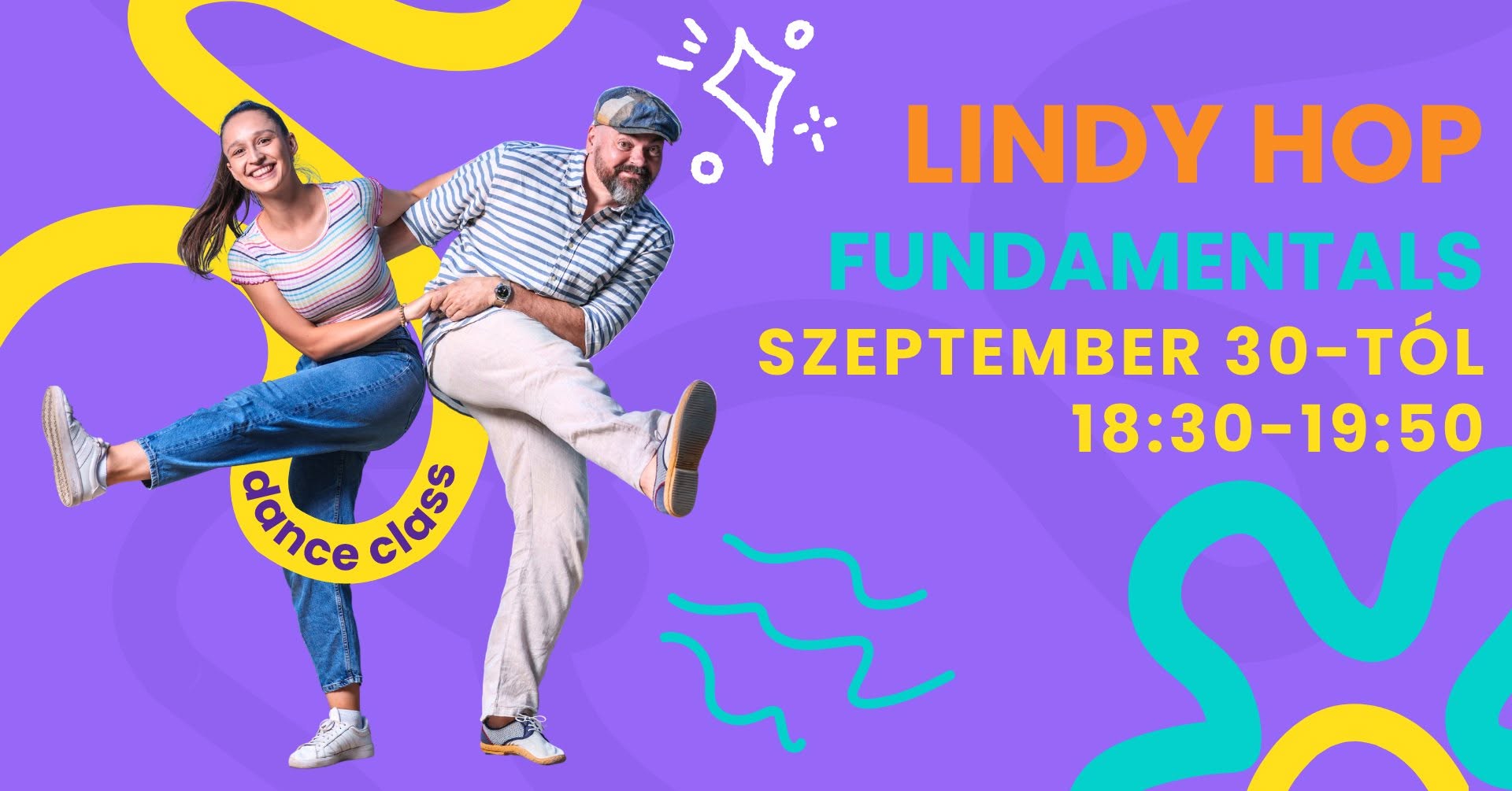 🌟 Lindy Hop Fundamentals kurzus 🌟