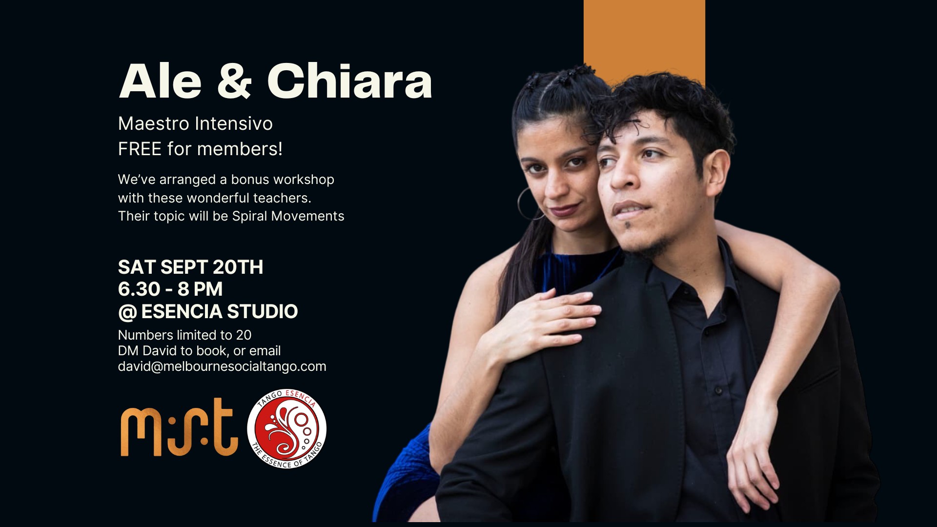 FREE FOR MEMBERS - Ale & Chiara - Maestro Intensivo - Spiral Movements