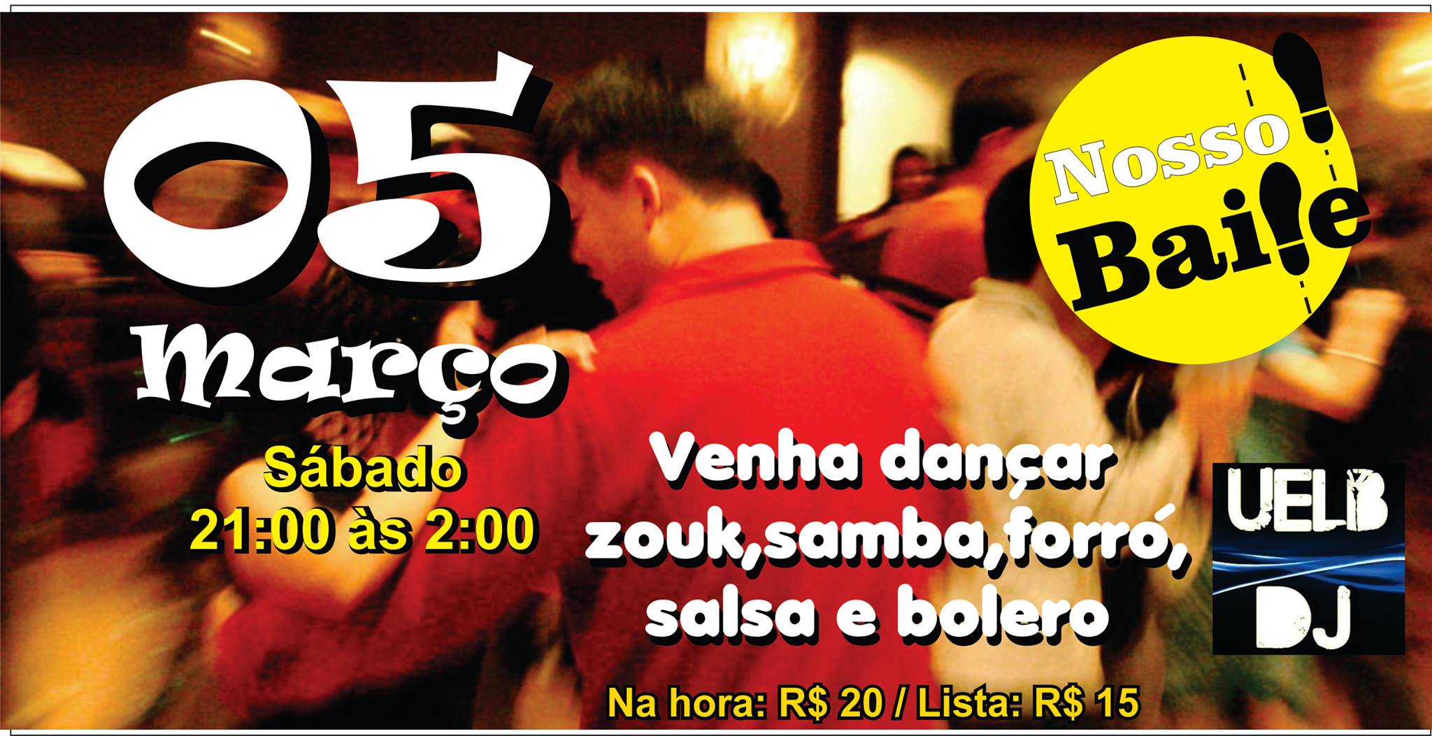 NOSSO BAILE - 5 março