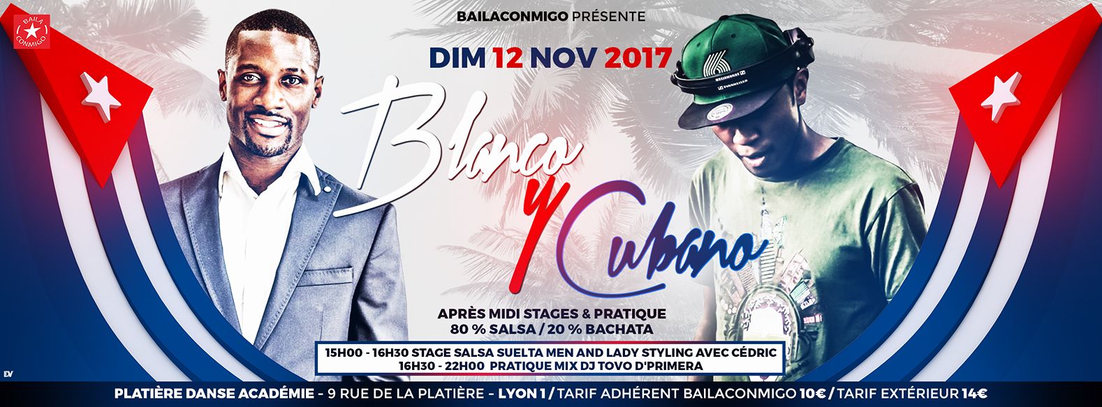 ★★★Blanco Y Cubano Stages Et Aprem Pratique Salsa Bachata★★★