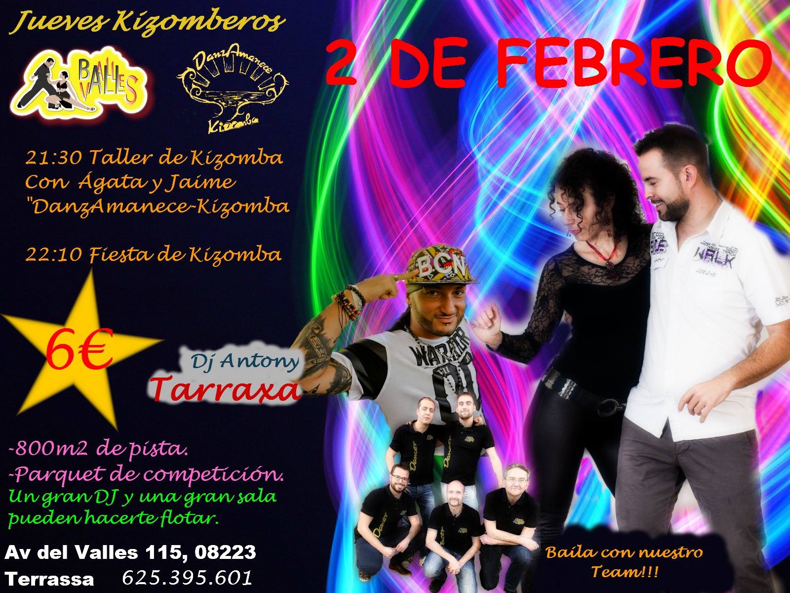 Jueves kizomberos