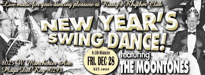 New Year's Swing Dance, feat. The Moontones at Rusty's