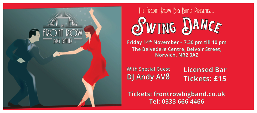 Swing Dance with the Front Row Big Band