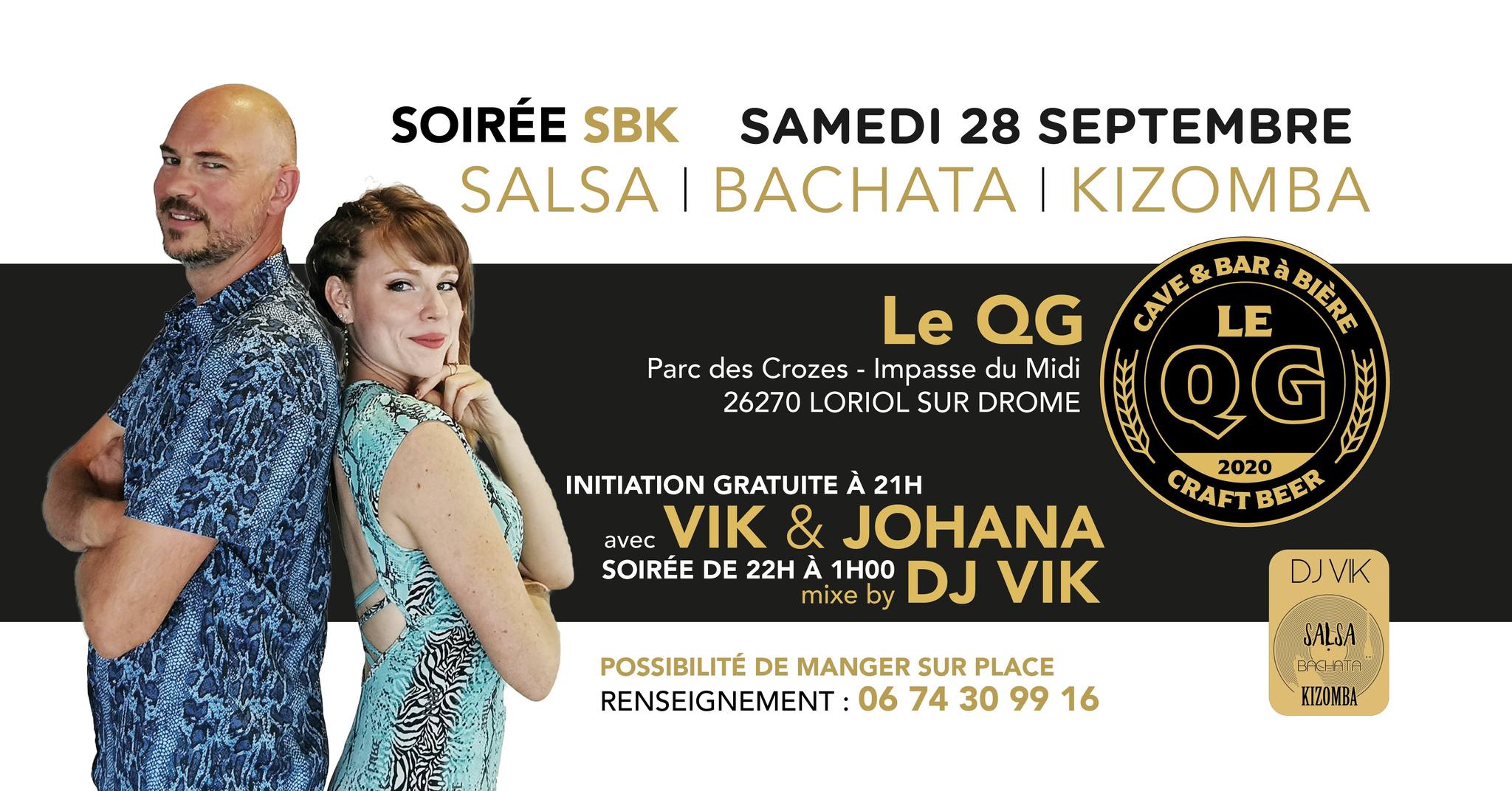 Soirée SBK au QG