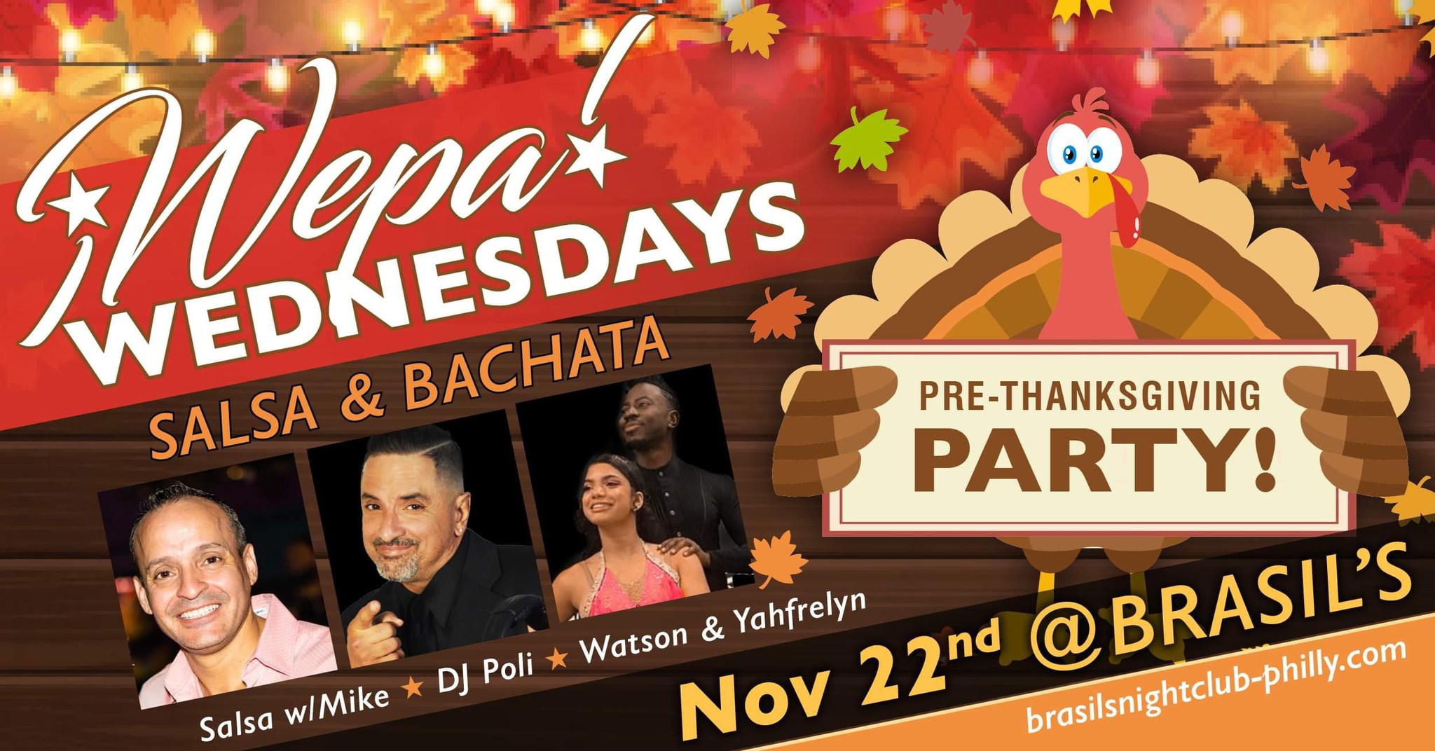 Wepa Wednesday Pre Thanksgiving Party
