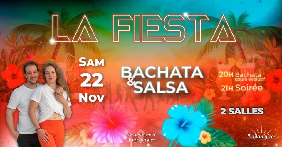 La Fiesta ๐๐บ Bachata, Salsa & plus ๐ถ๐น