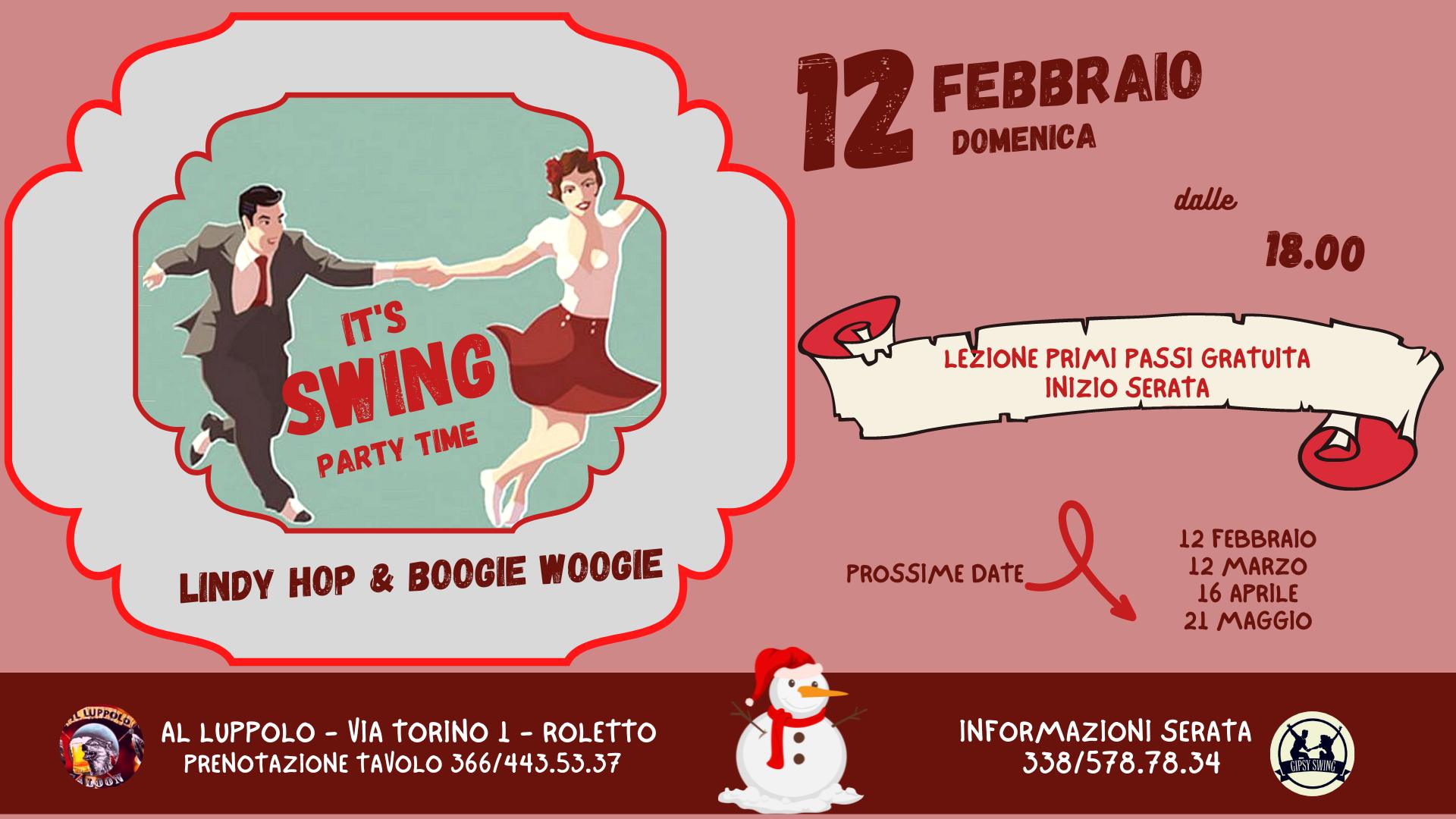 It's Swing Party Time - Lindy Hop & Boogie Woogie