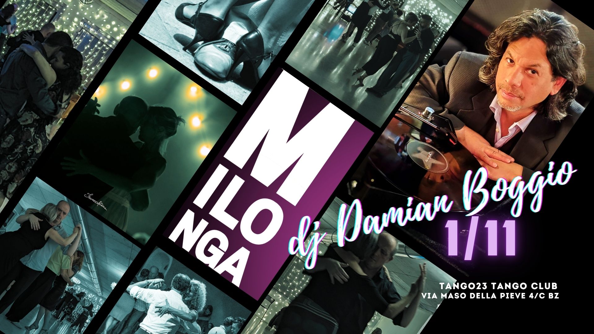 Abrazame! La milonga del Sabato. Tdj Damian Boggio