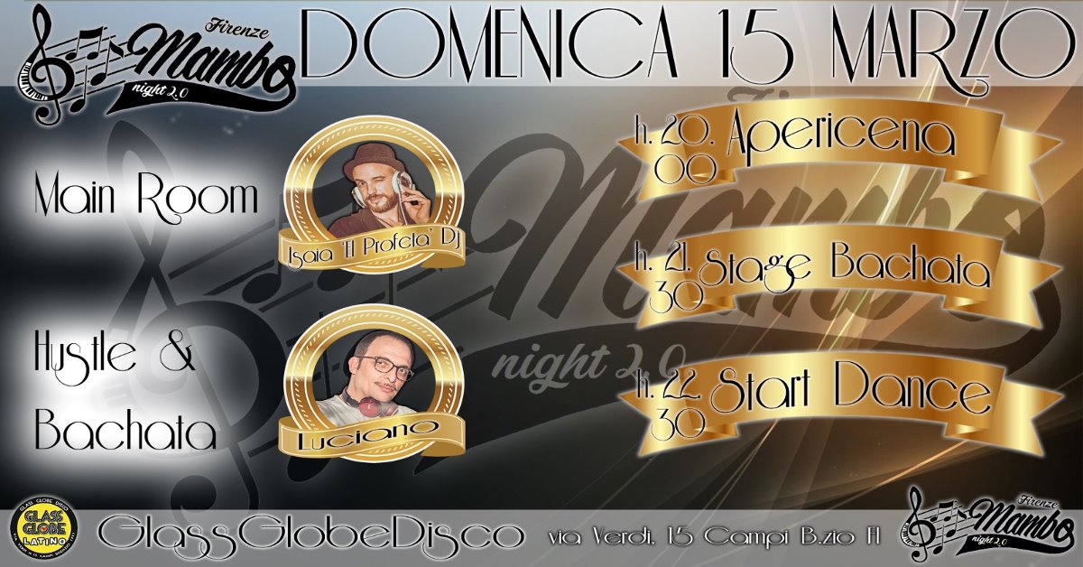 FirenzeMamboNight 2.0 - Domenica 15 Marzo 2020