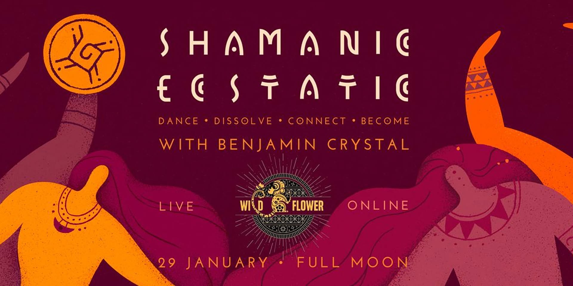 Shamanic Ecstatic Dance with Benjamin Crystal - Live & Online