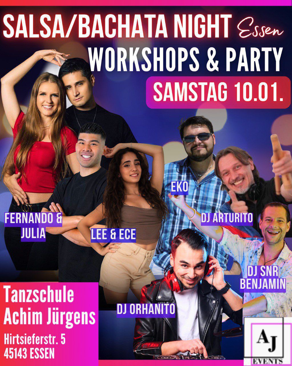 10.01.2026 SALSABACHATA NIGHT ESSEN