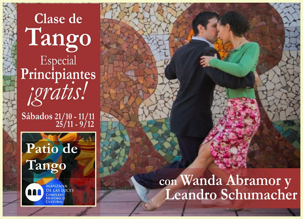 Clase de Tango #gratis! Especial Principiantes!