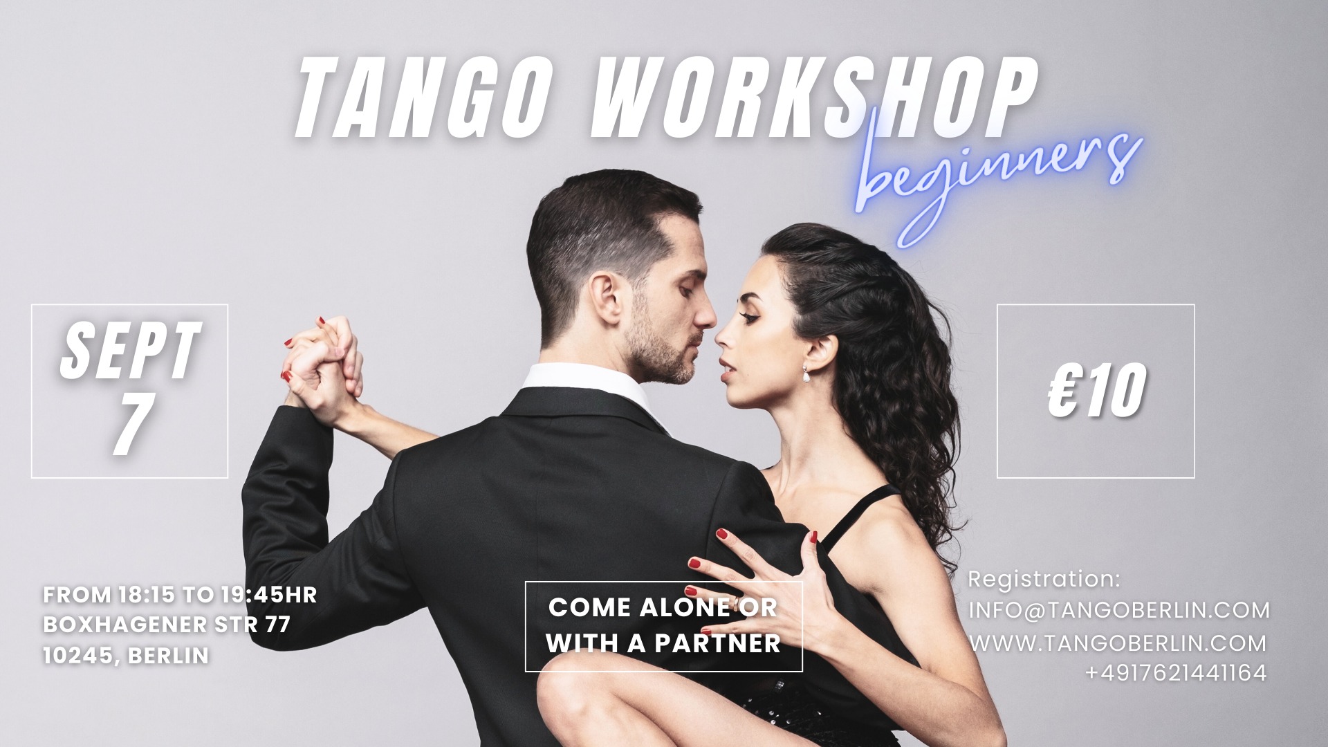 ::: Beginner's Tango Workshop :::