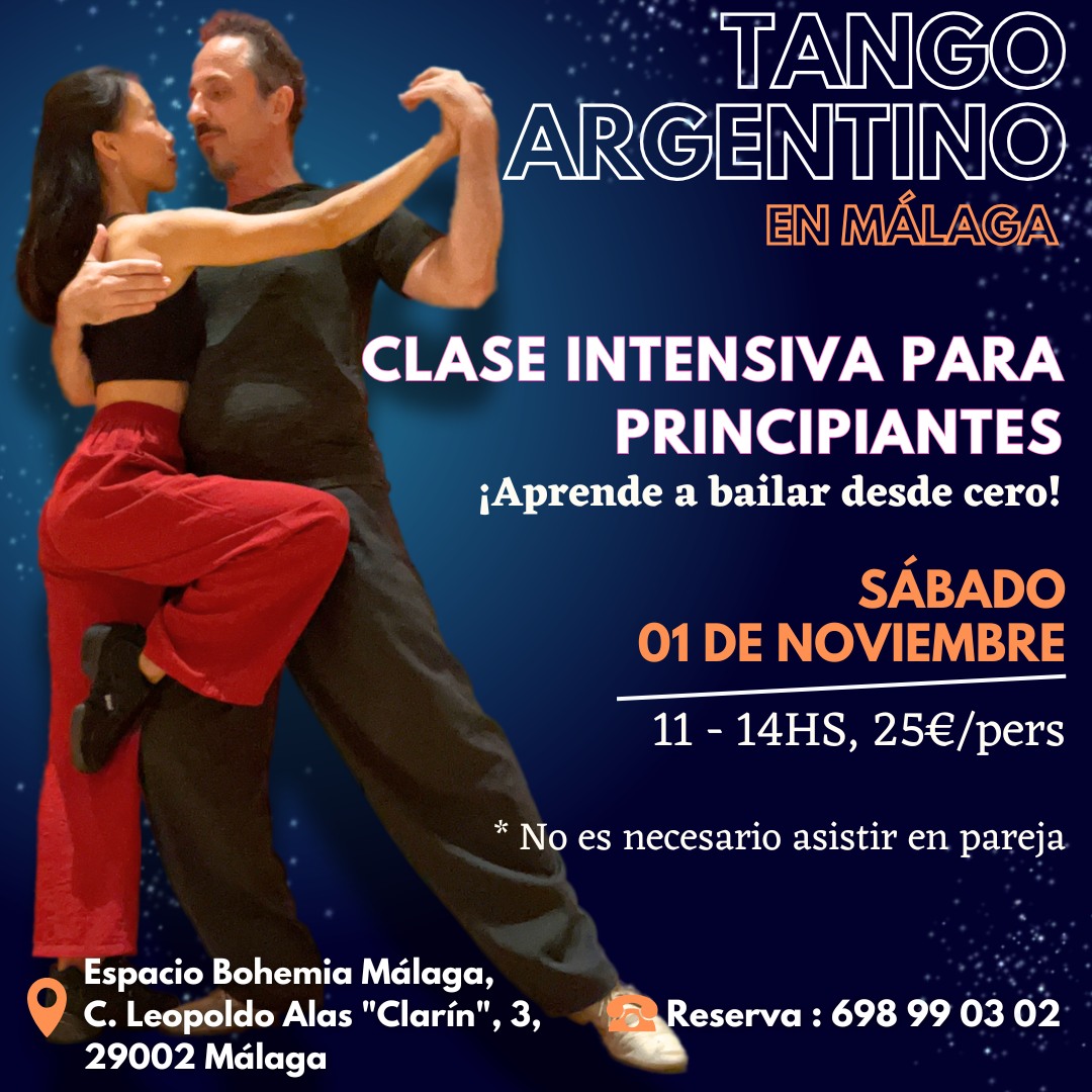 🔥¡HOT!🔥Tango Argentino Clase intensiva para principiantes absolutos