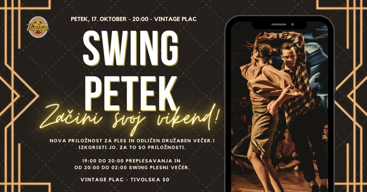 SWING PETEK in preplesavanja