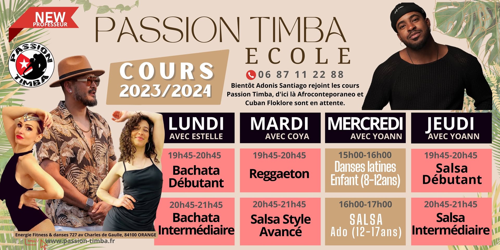 Rentrée des cours de danses 2023-2024 avec PT