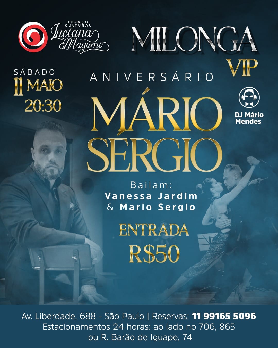Milonga VIP- Aniversário do Mario Sergio