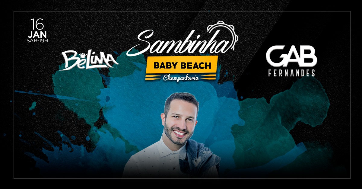 Sambinha Baby Beach com Gab Fernandes