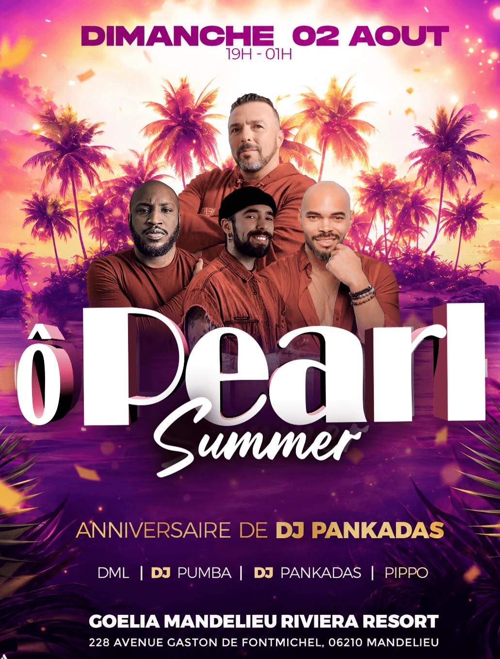 O'PEARL SUMMER KIZOMBA 02.08 PARABENS DJ PANKADAS !!