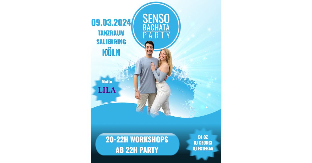 Senso Bachata - Save the date - March 2024
