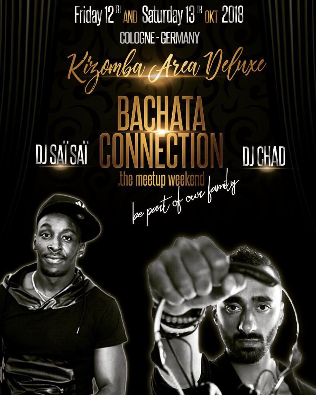 Kizomba Deluxe with DJ Chad & DJ SaiSai, at Bachata Connection
