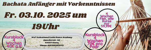 Bachata für Beginner