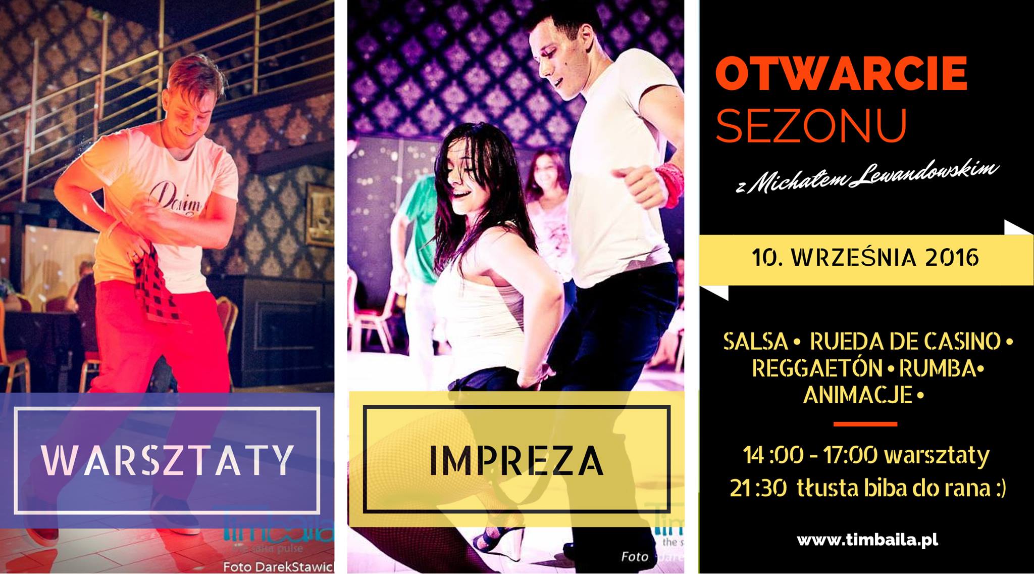 Otwarcie sezonu w Timbaila warsztaty + impreza!