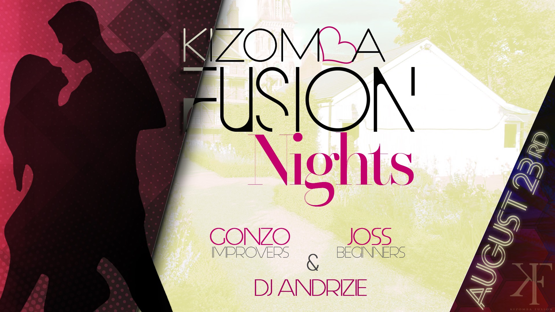 Kizomba Fusion Party, August - Class & Social - Reading (Friday)