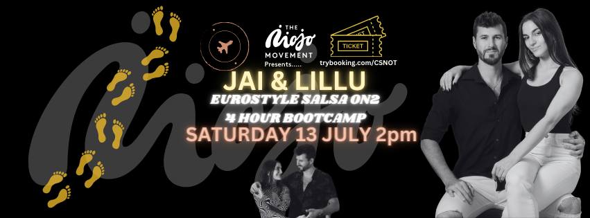 Jai & Lillu EUROSTYLE On2 Salsa Winter BOOTCAMP - 4 hour masterclass direct from Europe!