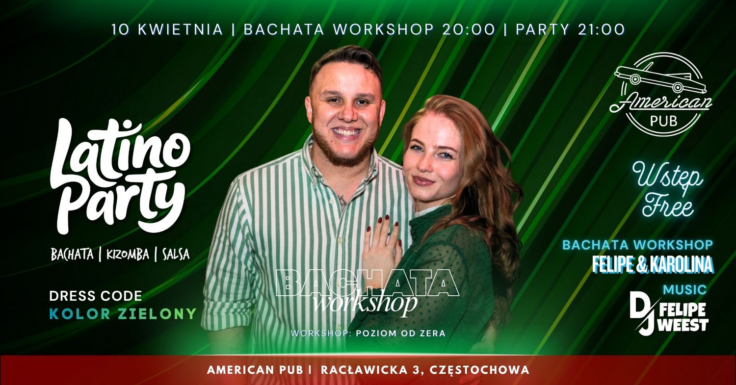 LATINO PARTY W AMERICAN PUB (spring edition)