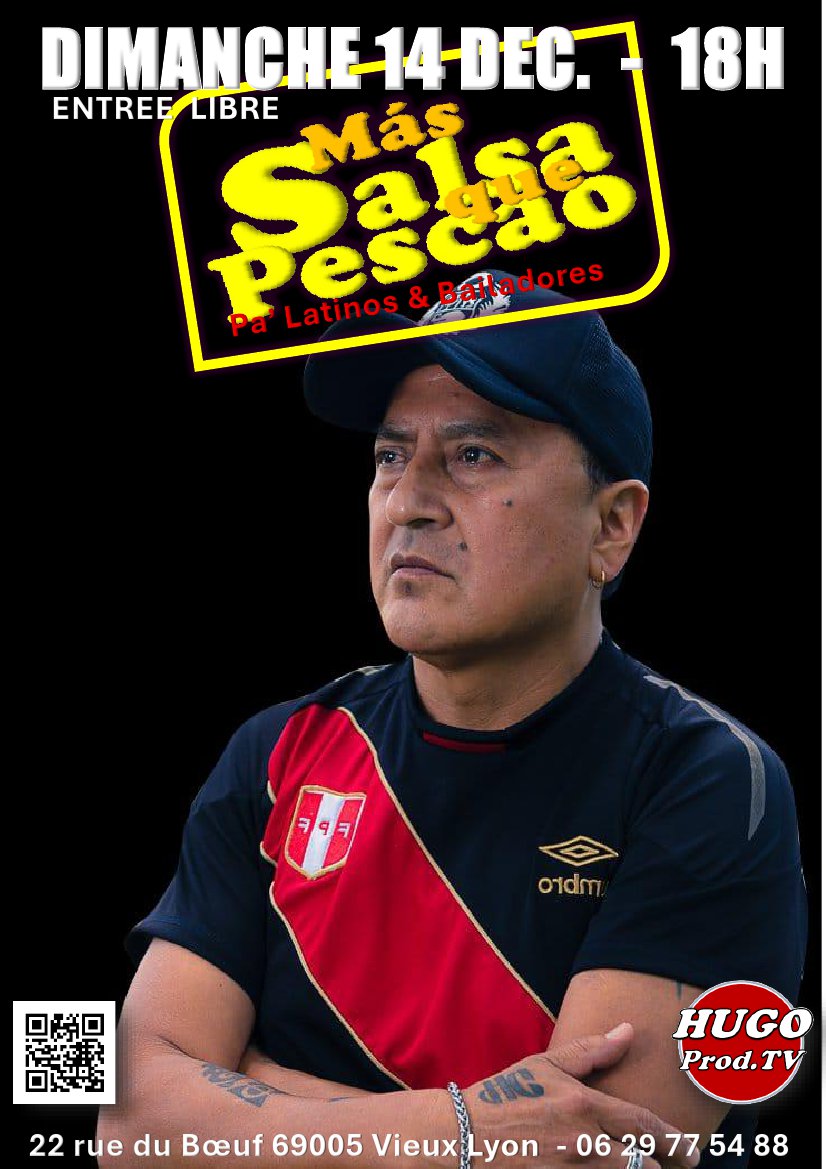 MAS SALSA QUE PESCAO - LATINO LYON - DOMINGO