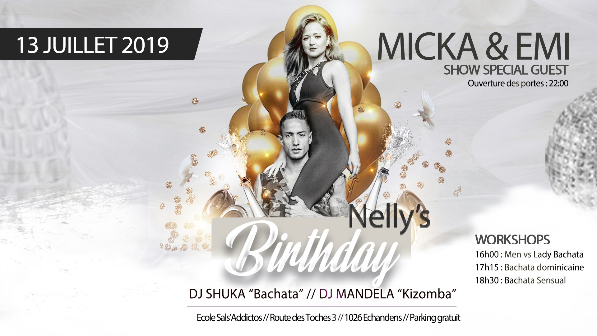 Nelly's Birthday avec Micka & Emi