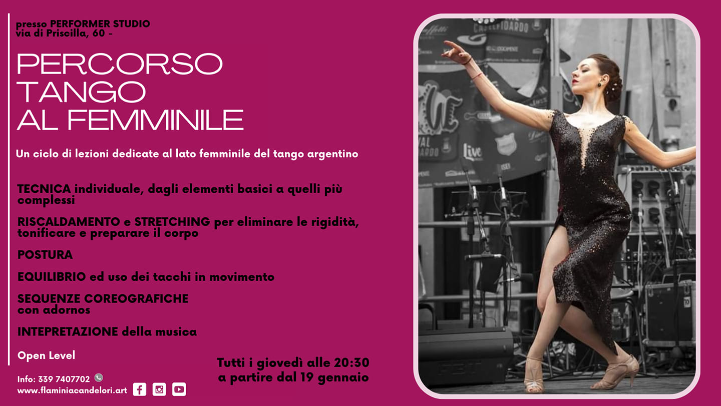 Percorso Tango al Femminile