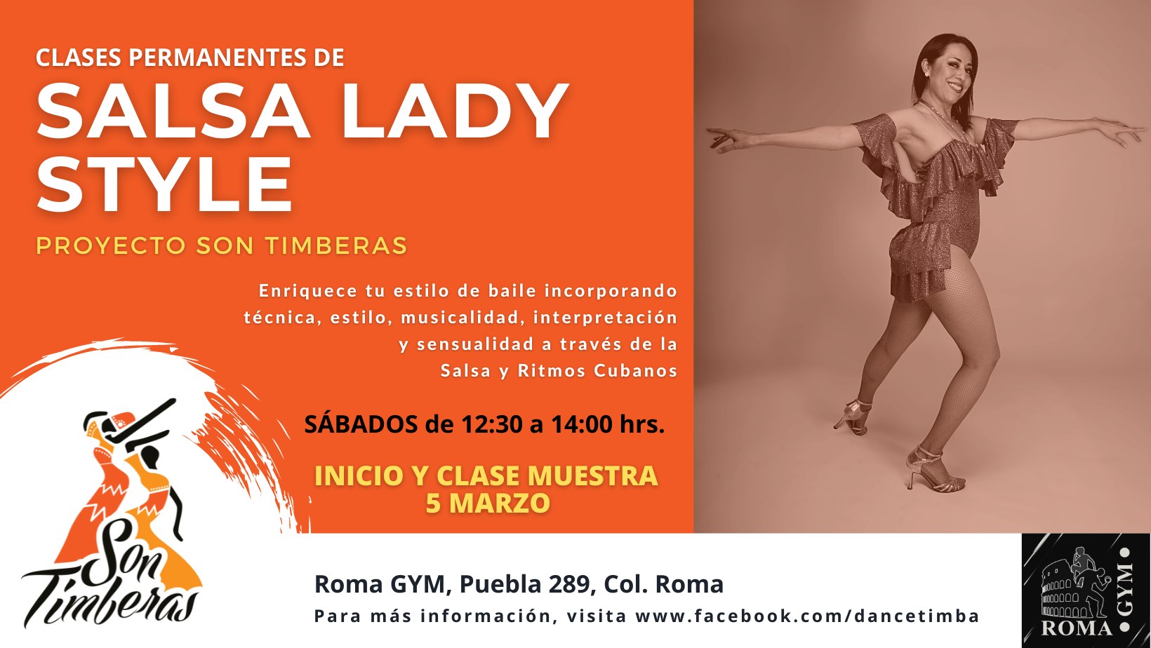 Clases Permanentes Salsa Lady Style