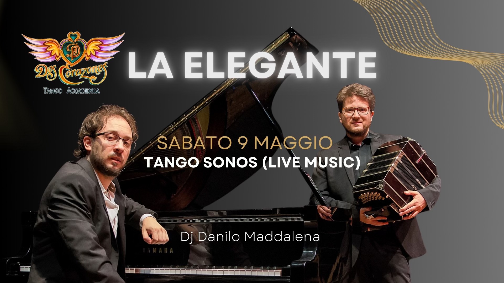 La Elegante di "2 Corazones Tango Accademia" Rimini
