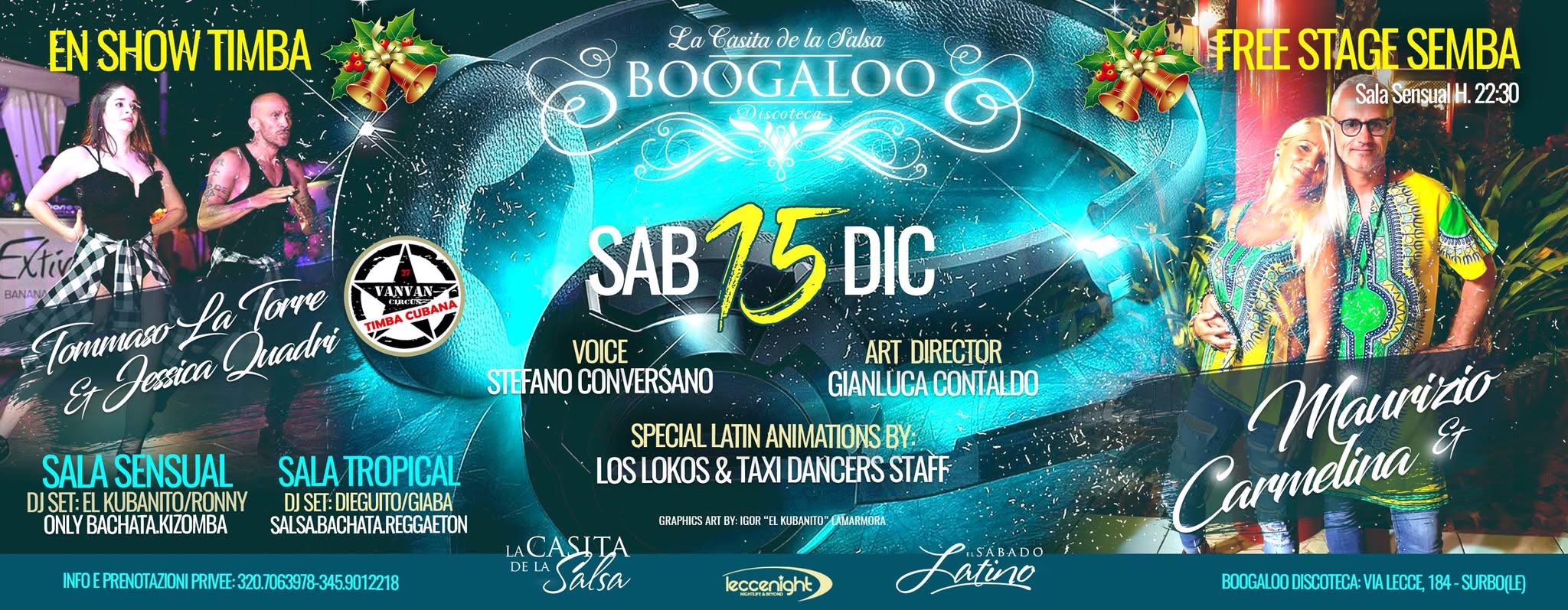 Boogaloo "El Sabado Latino" 15 Dicembre 2018