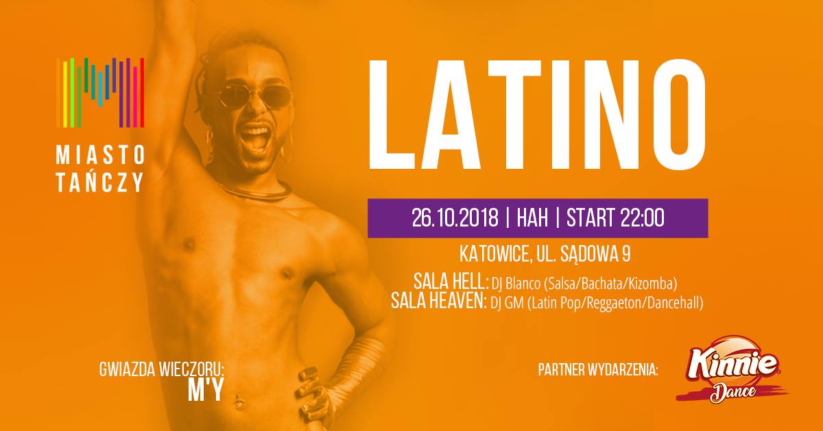 Miasto Tańczy : Latino LISTA FB Free Do 23:00