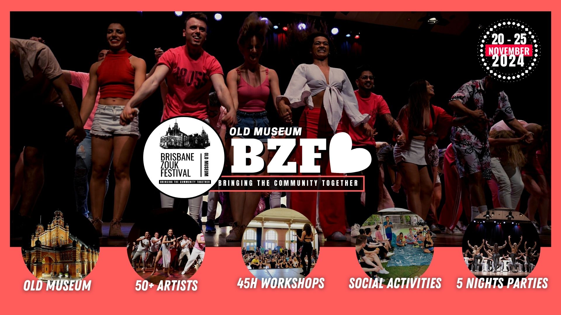 Brisbane Zouk Festival 20th - 25th Nov 2024