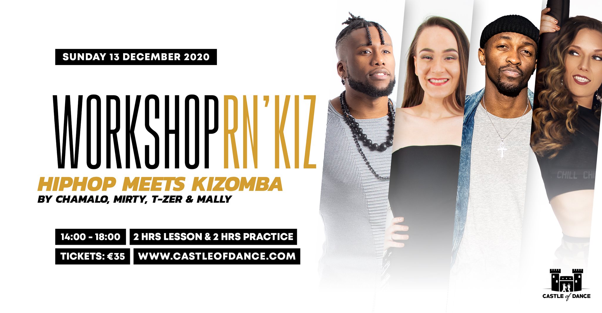 R'N'Kiz workshop by Chamalo, Mirty, T-zer & Mally