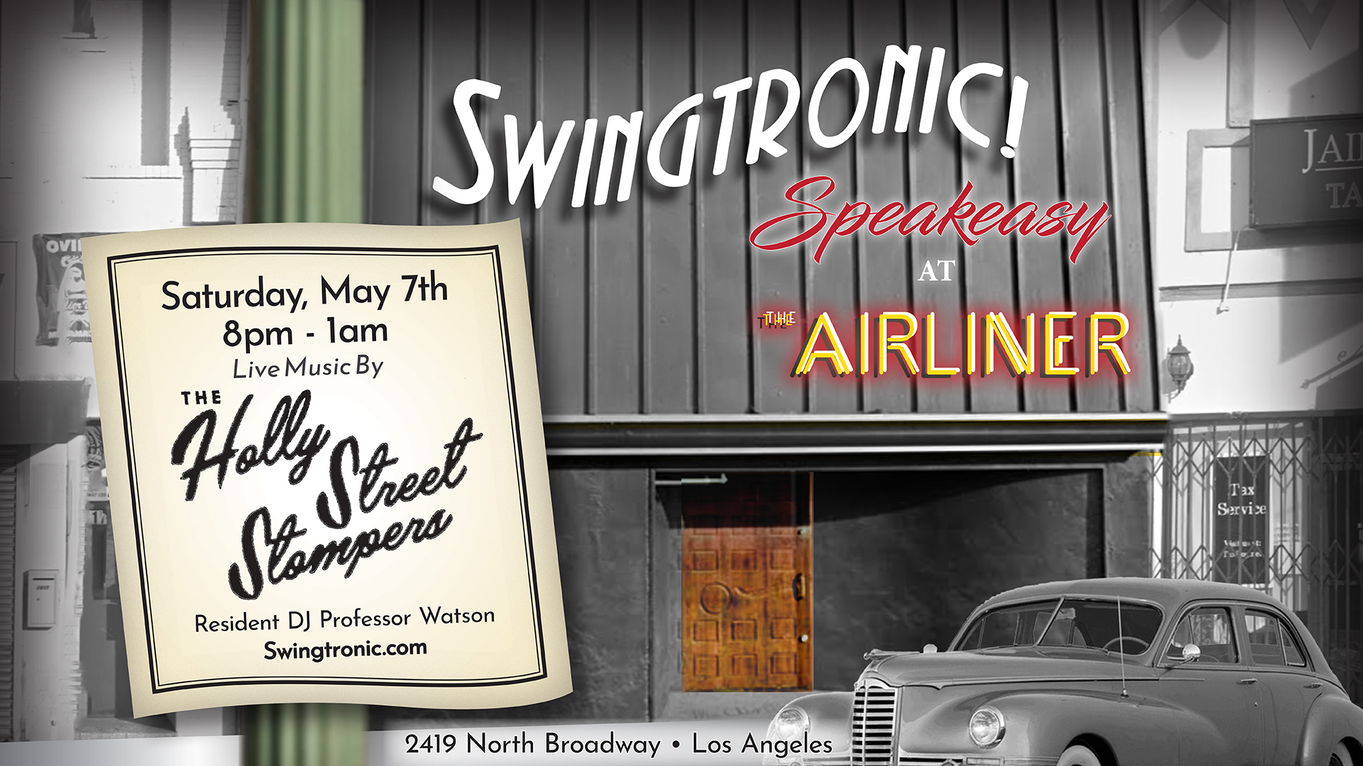 Swingtronic Speakeasy - Holly Street Stompers