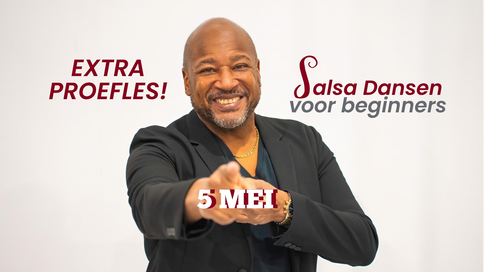 Start 10 weken cursus met EXTRA proefles Salsa Dansen voor beginners