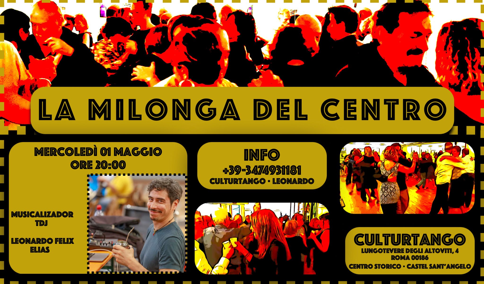 La Milonga Del Centro ππ»πΊπ» LEOnardo Felix Elias π§
