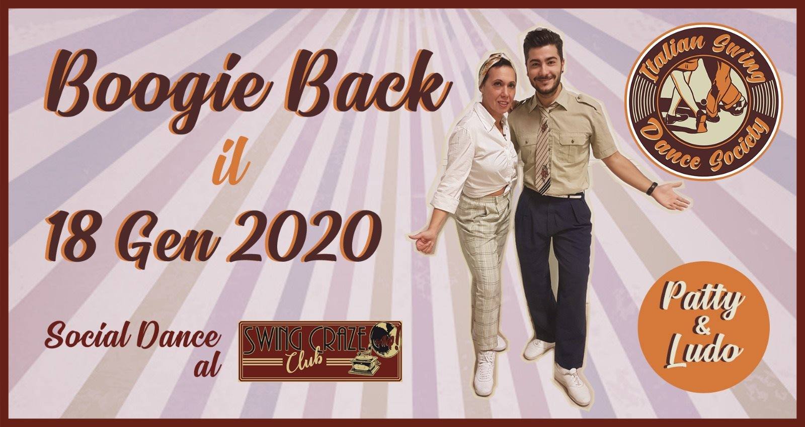 Boogie Back con Patty & Ludo + Social dance