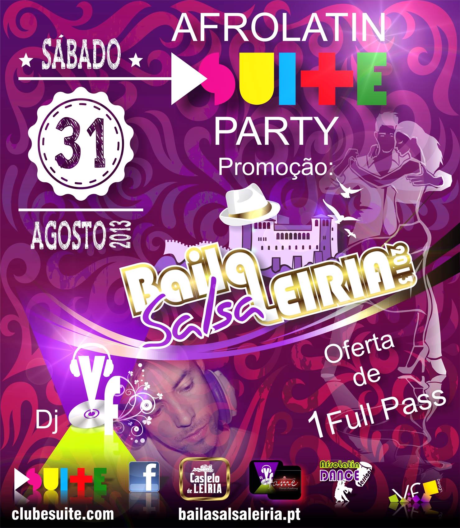 AFROLATIN SUITE PARTY - PROMO BAILA SALSA LEIRIA 2013