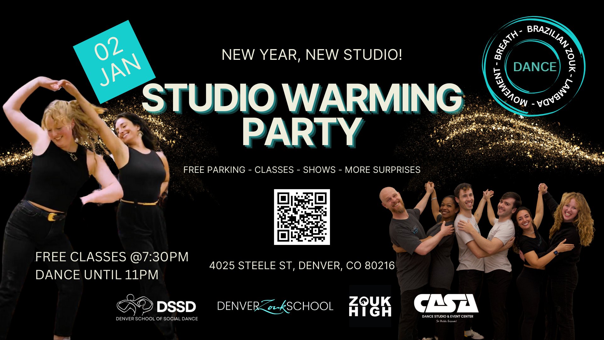 Denver Zouk School & DSSD Studio Warming Party