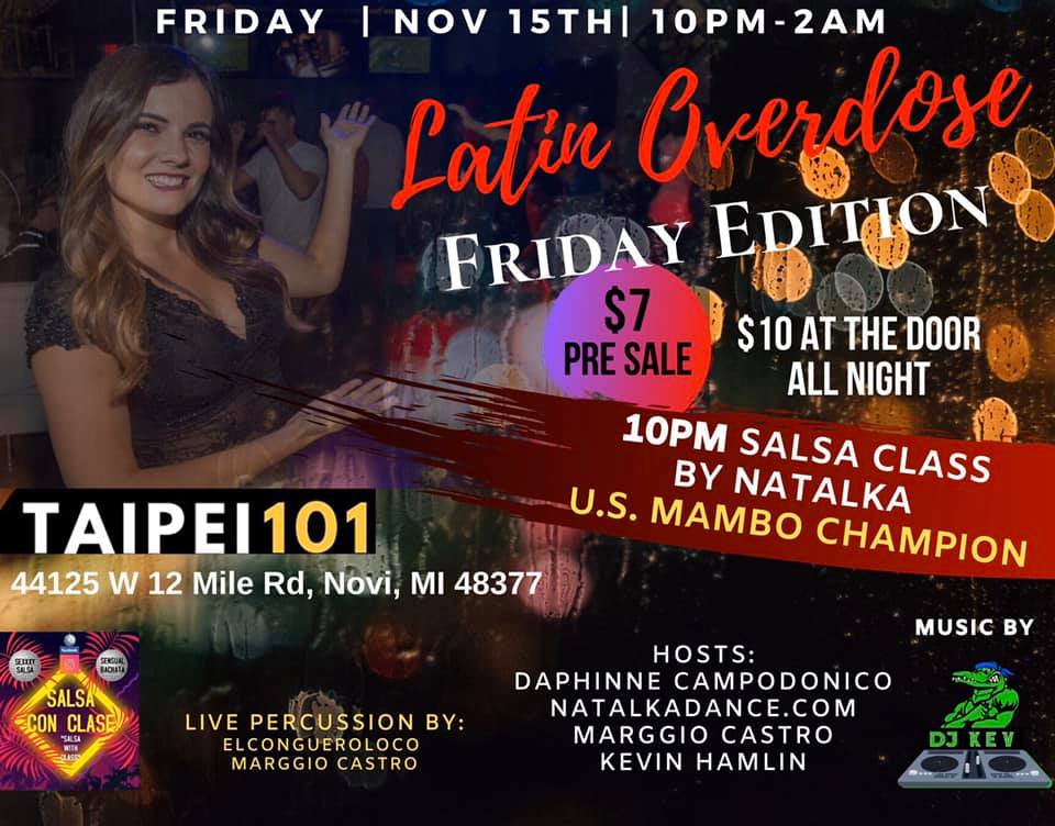 Latin Overdose - Friday Edition