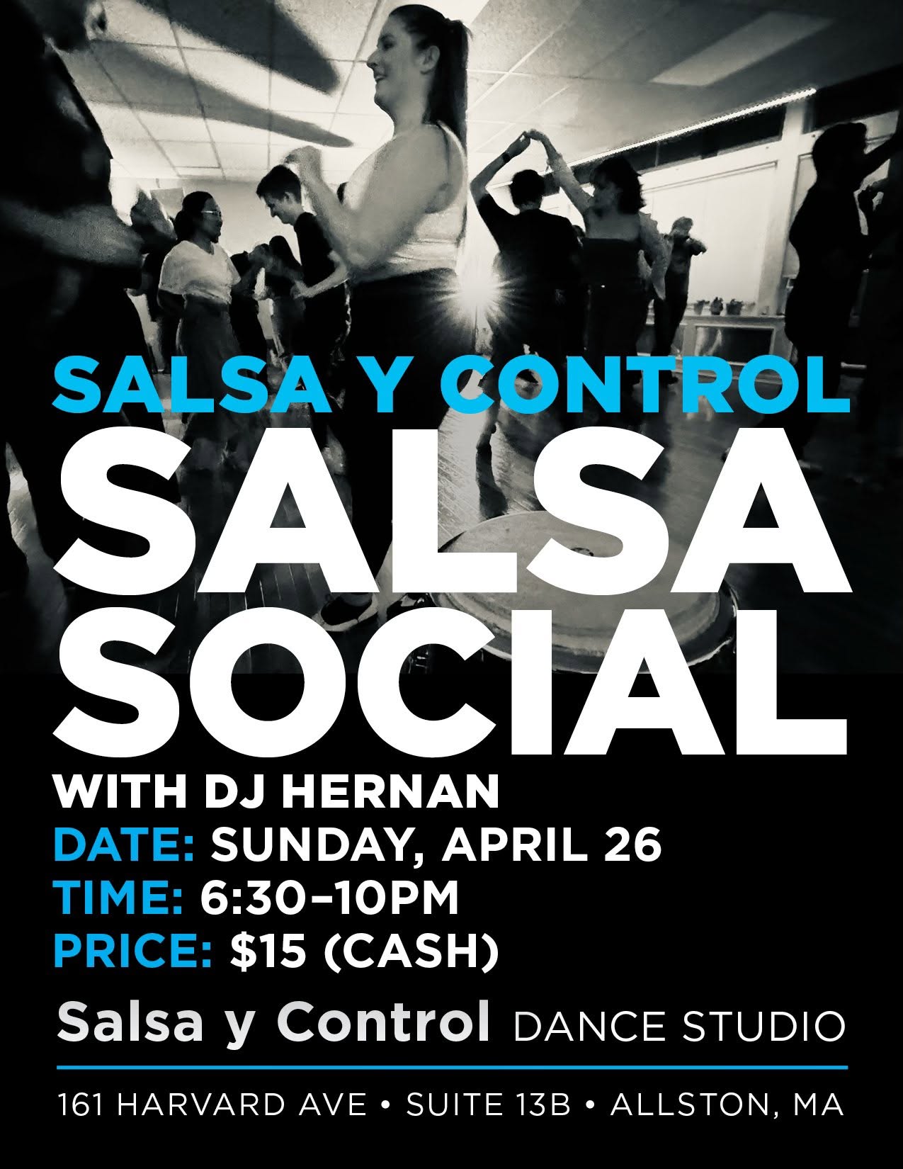 Salsa y Control Salsa Social April 26th