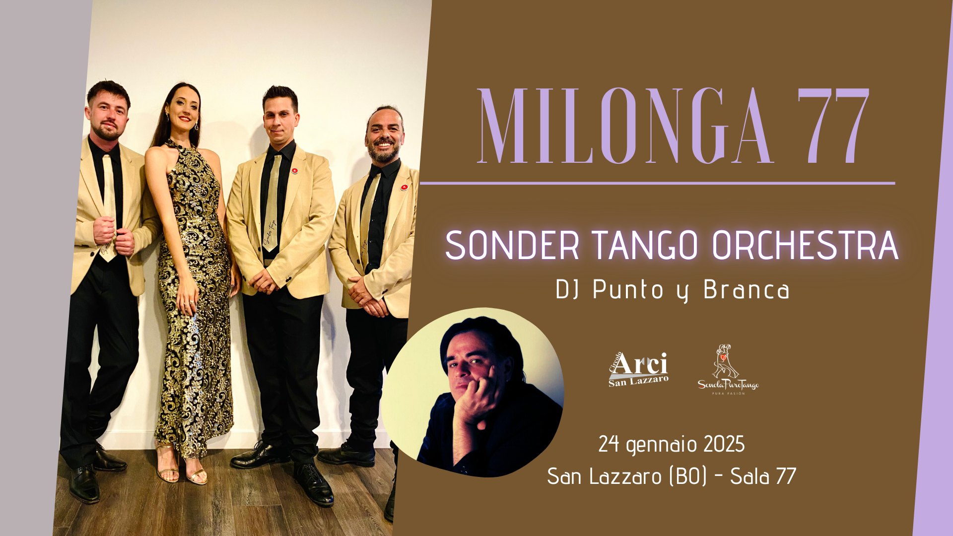 Sonder Tango Orchestra + DJ Punto y Branca @Milonga 77