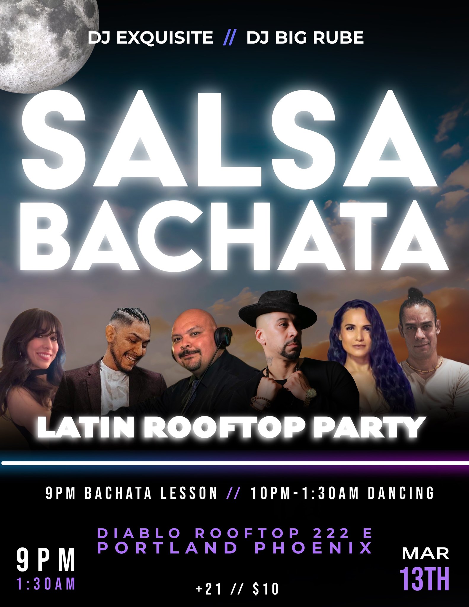 Diablo Latin Rooftop Party: Cambria Hotel!