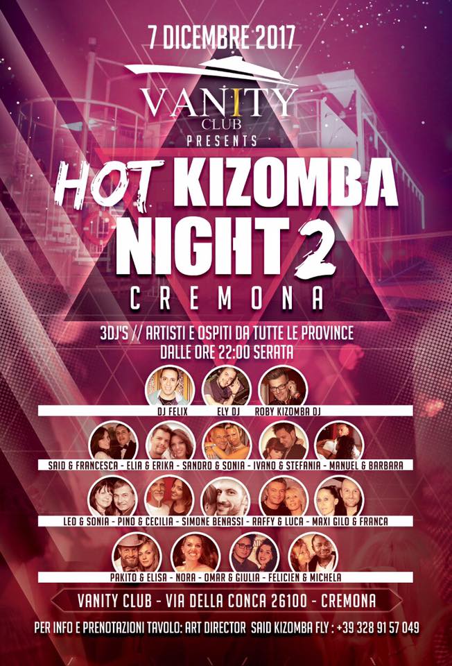 HOT KIZOMBA NIGHT2 CREMONA